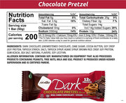 NuGo Dark Chocolate Pretzel and Sea Salt, 12g Protein Bar, Vegan, Gluten Free, Non-GMO, Kosher Pareve, 24 Count