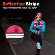 Weighted Vest, 6lb/8lb/12lb/16lb/20lb/25lb/30lb Weight Vest for Men Women, Body Weight Vests Adjustable with Reflective Stripe for Strength Training, Running, Training Workout, Jogging, Walking
