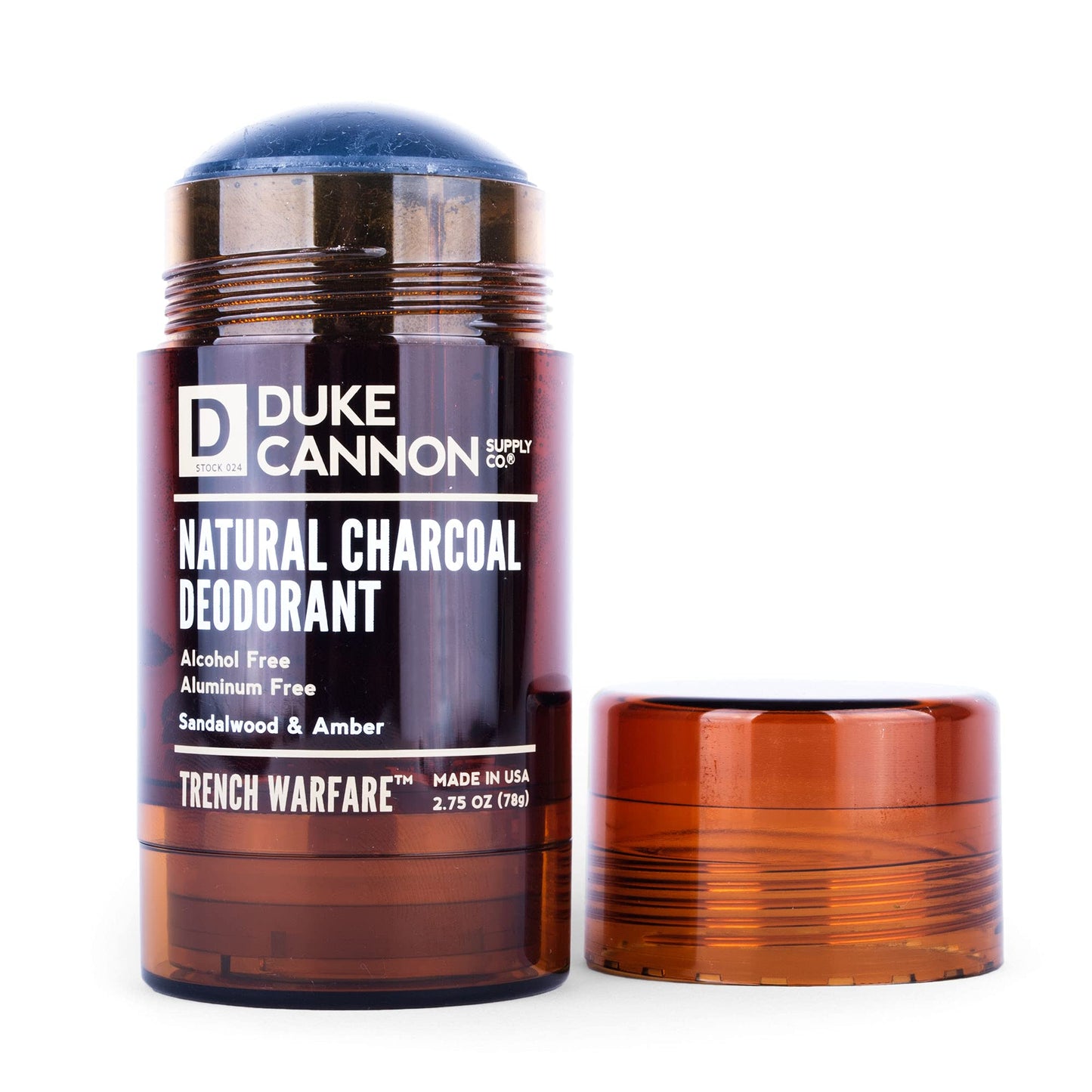 Duke Cannon Supply Co. Aluminum-Free Deodorant for Men 3 oz. Midnight Swim, 2 Pack - Unique Masculine Scent, Odor Control & Soothe Skin