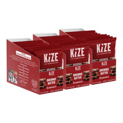 KiZE Energy Bars - Chocolate Chip Cookie - Almond-Butter-Based, Gluten Free, Dairy Free, Non-GMO, and High Protein Meal Replacement Energy Bars, Clean and Simple Food Ingredients - 10g High Protein Snacks, (10 Count)