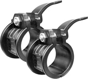 Olympic Barbell Clamps 2 inch Adjustable Barbell Clips Quick Release Pair of Locking Weight Clips for Bars