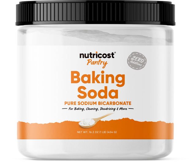 Nutricost Baking Soda (2 LBS) - For Baking, Cleaning, Deodorizing, and More (Pantry)