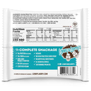 Lenny & Larry’s The Complete Cookie, White Chocolate Macadamia – 4oz Soft-Baked Vegan Cookies (Pack of 6) by Savanova – Plant-Based, Non-GMO, High Protein Snack, Dairy-Free, Egg-Free
