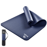 Thick Yoga Mat Non Slip, Large Size 72" L x 32" W x 0.6" TH, Premium Exercise & Fitness Mat with Carrying Strap and Bag, Workout Mats for Home