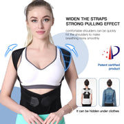 Posture Corrector for Women and Men,Adjustable Shoulder Straightener,Back Support Brace,Upper Spine scoliosis, hunchback