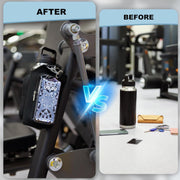 Magnetic Gym Bags for Men & Women with Adjustable Strap,Magnetic Bag Company Water Bottle Holder for Travel, Work,Sports,Water Bottle Sling Bag with Pocket