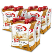 Premier Protein 30g Shakes Strawberries Cream 11 Fluid Ounces, Strawberry Shake, 44 Fl Oz, (Pack of 4)