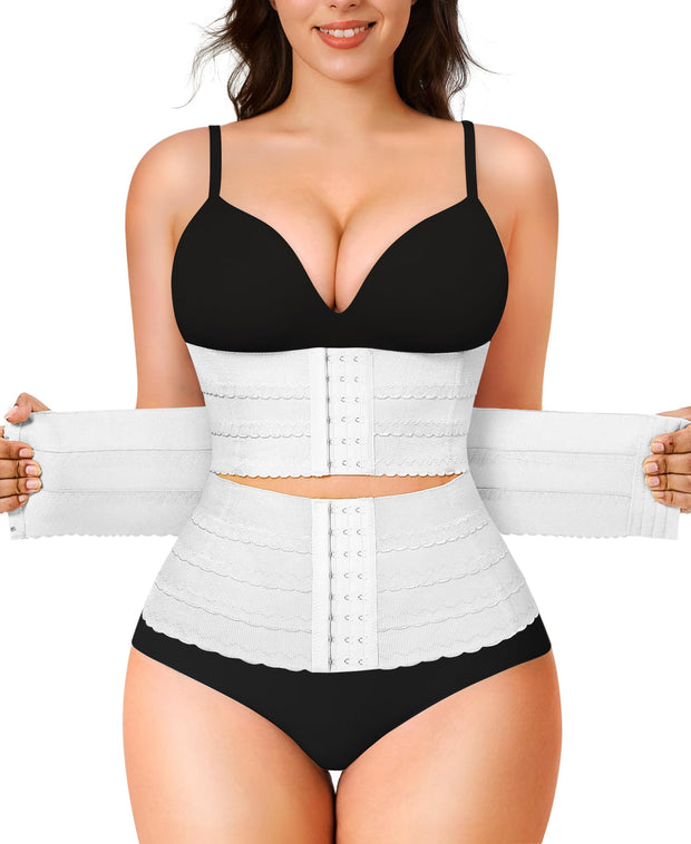 LODAY Segmented Waist Trainer for Women Corset Shapewear Waist Cincher Tummy Control Body Shaper