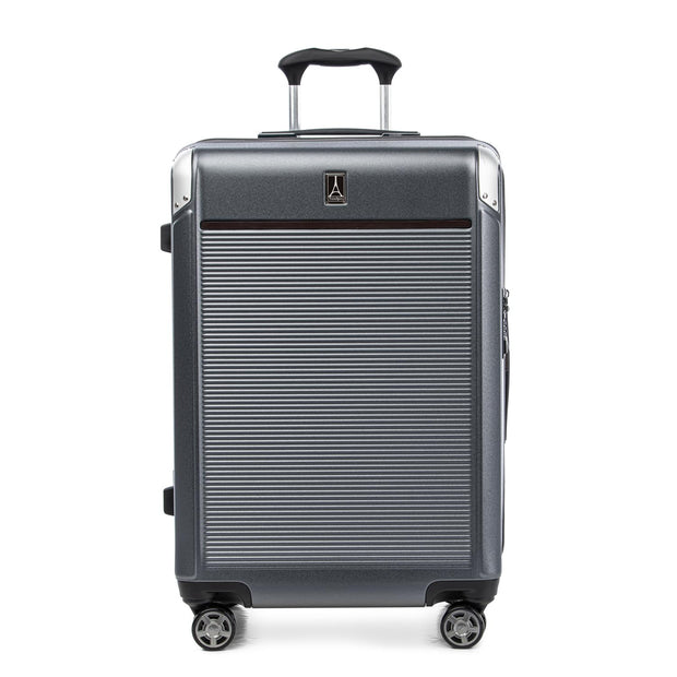 Travelpro Platinum Elite Hardside Expandable Checked Luggage, 8 Wheel Spinner, TSA Lock, Hard Shell Polycarbonate Suitcase, True Navy Blue, Checked Large 28-Inch