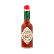 TABASCO Brand Original Red Pepper Hot Sauce, Medium Heat, Glass Bottle, Classic & Versatile Flavor, Three Simple Ingredients, Great for Dips, Tacos, Eggs, Pizza, Oysters & More, 12 Fl Oz (Pack of 1)