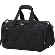 Vorspack Gym Bag for Men - 21 Inches Duffle Bag for Travel Lightweight Duffel Bag with Shoe Compartment Personal Item Travel Bag Weekender Bag for Travel Sports Gym - Black