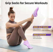 Pilates Ring Set – Pilates Kit for Home Workouts with Ball, Resistance Bands, Sliding Discs & Grip Socks, Portable Pilates Essentials Accessories for Women Beginners, 9 in 1 Pilates Equipment