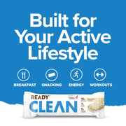 Ready® Protein Bars – High-Protein Snack with 15g Whey Protein, All-Natural Ingredients, Supports Lean Muscle and Recovery, No Artificial Sweeteners – Vanilla Swirl, 12-Pack