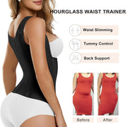 SHAPERX Waist Trainer Corset for Women Tummy Control Sport Girdle Hourglass Waist Cincher Body Shaper with Steel Boned