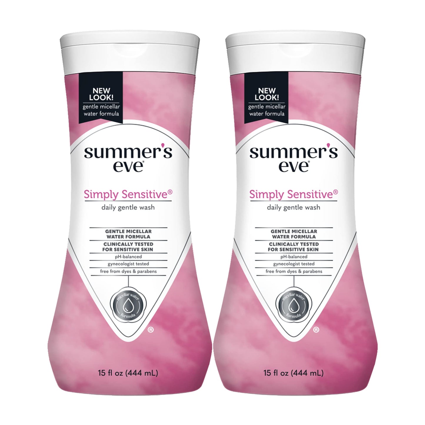 Summer's Eve, Ultimate Odor Control, Feminine Body Wash with Boric Acid, Removes Odor, Feminine Wash with pH Balance, 15 Fl Oz