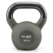 Yes4All Kettlebells 5lbs-65lbs & Kettlebell Sets Adjustable Weights, Kettlebell for Weight Training, Home Workout Equipment with Secure Grip for High Rep, Exercise Equipment