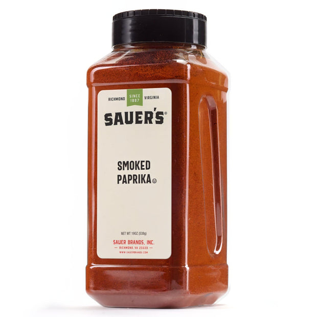 Sauer's Whole Black Pepper | 1 Pound Canister | Foodservice