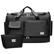 Small Gym Bag for Women, Travel Duffle Bag Carry On Weekender Bag with Shoe Compartment