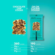 TRUBAR Vegan Protein Bar Variety Pack, Assorted Flavors, Peanut Butter, Macchiato, Cookie Dough, Gluten Free, Vegan Protein Snacks, 12G Plant-Based Protein, High Fiber, Healthy Protein Bars, 12 CT