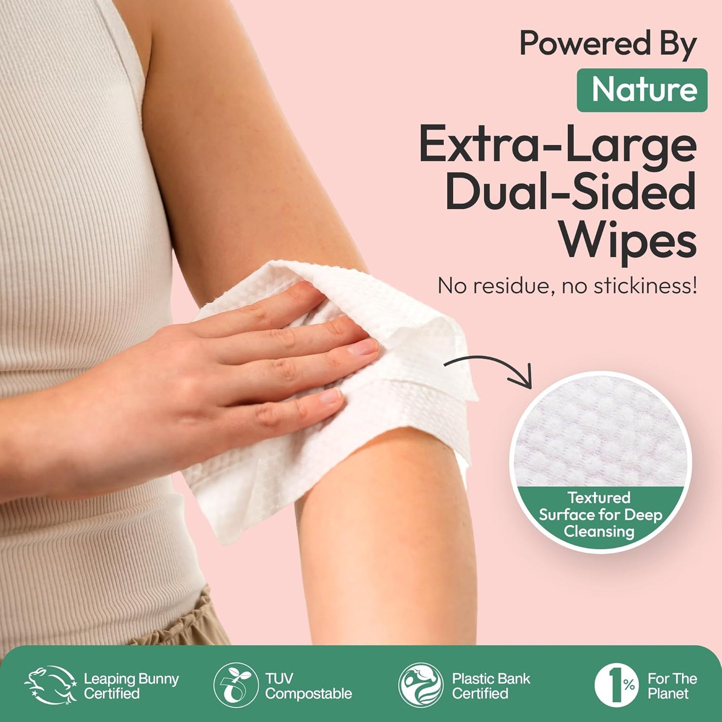 FOMIN Travel Deodorant Wipes - 30 Count - Variety Pack - pH Balanced, Hypoallergenic Mini Deodorant Wipes For Women and Men - Plastic-Free, Individually Wrapped Underarm & Body Wipes