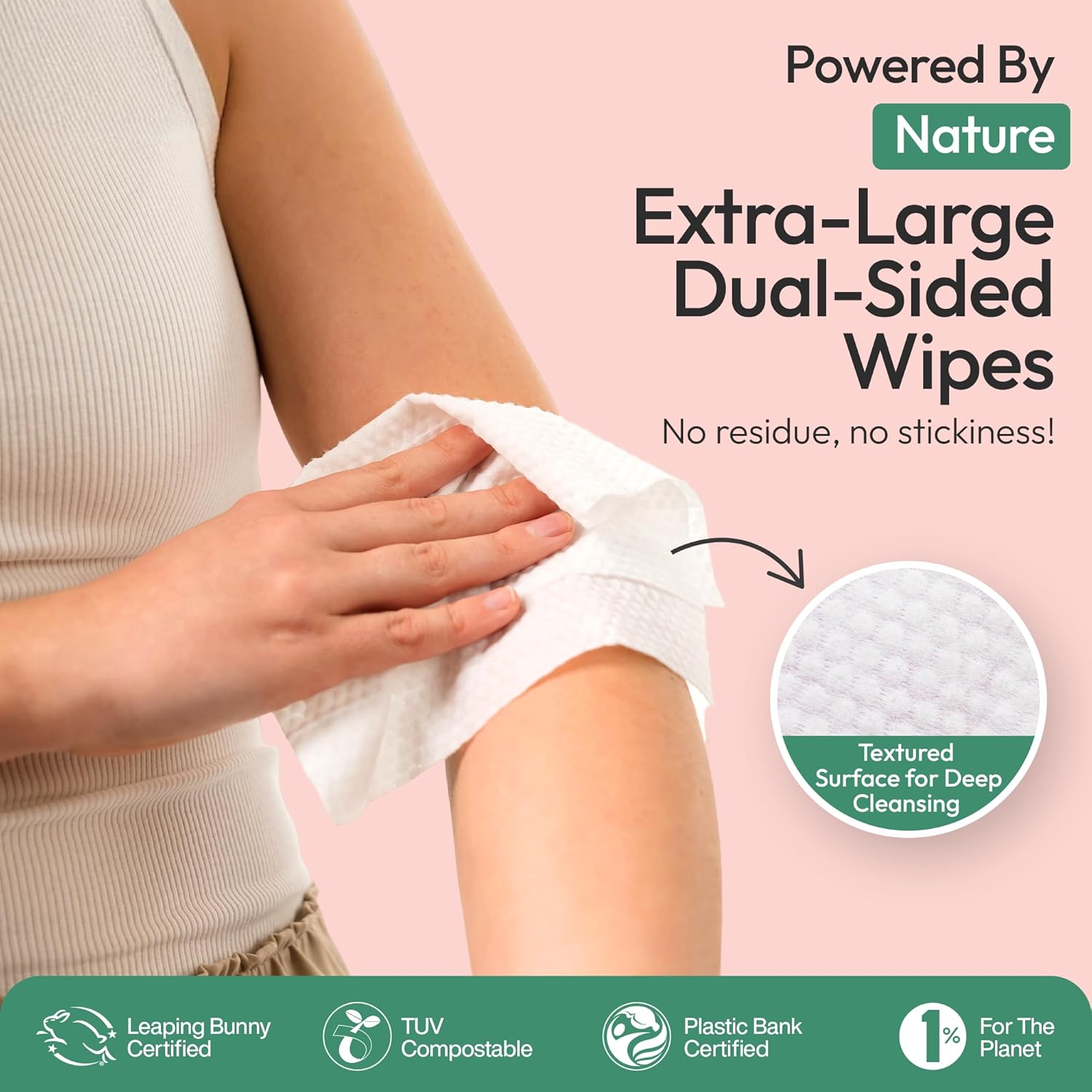 FOMIN Travel Deodorant Wipes - 30 Count - Variety Pack - pH Balanced, Hypoallergenic Mini Deodorant Wipes For Women and Men - Plastic-Free, Individually Wrapped Underarm & Body Wipes