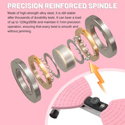 Waist Twisting Machine, Ab Twister Board for Exercise, Noiseless Exercise Waist Twister for Home Gym Equipment, 330 lbs Capacity | Track Time, Reps, Calories with Digital Display