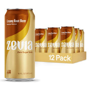 Zevia Zero Sugar Soda, Nostalgic Variety Pack, 12 oz Cans (24-Pack) – Naturally Sweetened, Non-GMO Project Verified, Gluten-Free, Vegan