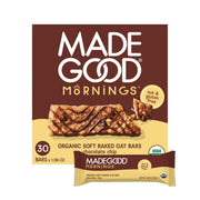 MadeGood Mornings Soft-Baked Oat Bars Variety Pack (30 count)