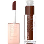 Maybelline Lifter Gloss, Hydrating Lip Gloss with Hyaluronic Acid, Ice, Pink Neutral, 0.18 Ounce