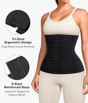 Junlan Waist Trainer for Women Shapewear - Tummy Control Waist Cincher Segmented Body Shaper