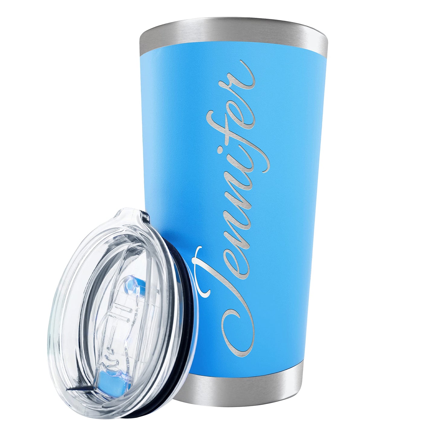 Be Burgundy Personalized Tumbler with Engraved Name - 12 Designs, 20 Oz Coffee Tumbler with Slider Lid, Black - Double Wall Insulated, Personalized Gifts for Him