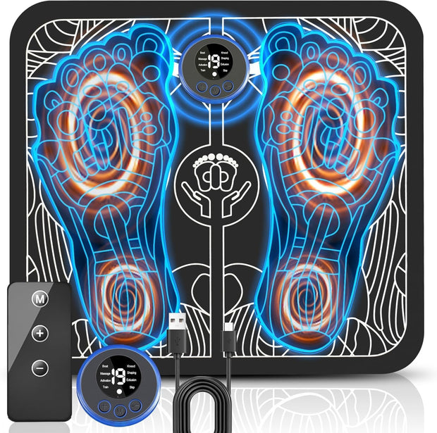UQQU EMS Foot Massager-Health Expert Electronic Stimulator