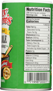 Tony Chachere's, Original Creole Seasoning, 8 Oz