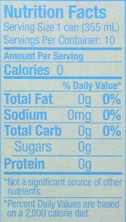 Zevia Caffeine Free Cola 12 Fl Oz (Pack of 10)