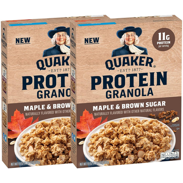 Quaker Simply Granola Honey & Almond, (Pack of 2)