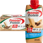 Premier Protein Protein Shake, Chocolate Peanut Butter, 30g Protein, 1g Sugar, 11 fl oz Pack of 12