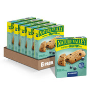 Nature Valley Soft Baked Muffin Bars, Blueberry, Snack Bars, 10 Bars, 12.4 oz