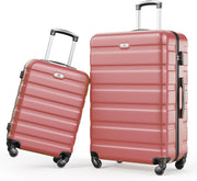 Suitour Luggage Sets 2 piece, Lightweigh Luggage Set with Spinner Wheels, 19/27 inch Travel Suitcase Set