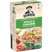 Quaker, Instant Oatmeal, Cinnamon and Spice, 1.51 Ounce (Pack of 10)
