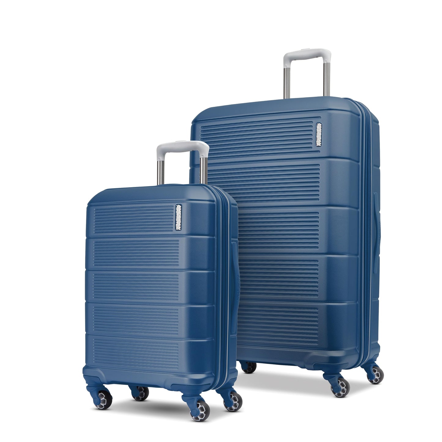 American Tourister Stratum 2.0 Expandable Hardside Luggage with Spinner Wheels, Adriatic Sea, 3-Piece Set (20/24/28)