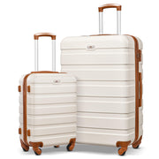 Suitour Luggage 3 Piece Sets Hard Shell Luggage Set with Spinner Wheels, TSA Lock, 20 24 28 inch Travel Suitcase Sets, Cerulean Blue