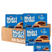 Nutri-Grain Soft Baked Breakfast Bars, Kids Snacks, Whole Grain, Variety Pack (4 Boxes, 32 Bars)