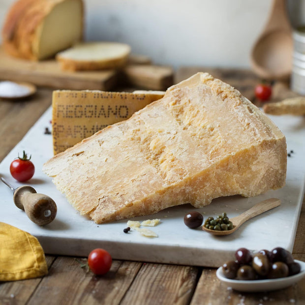 Parmigiano Reggiano DOP 36 months 2.2 lb (1kg) - The Only Parmesan - EMILIA FOOD LOVE Selected with love in Italy