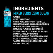 POWERADE ZERO Mixed Berry, 20 fl oz, 8 Pack