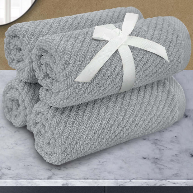 VOOVA & MOVAS Burgundy Towel Set - 100% Cotton | Lightweight | Soft | Quick Dry, 6 Piece Towel Set,2 Large Bath 30"x56", 2 Hand 18"x28", 2 Washcloths 13"x13", Towels Gift Set, Red Towels