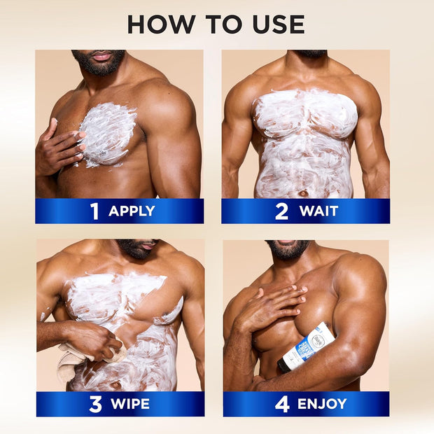 SoftSheen-Carson Magic Razorless Shaving Cream, Hair Removal Cream for Body Hair, Regular Strength Depilatory Cream, Works in 4 Minutes for Normal Hair, 2 Count