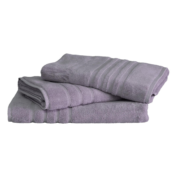 Mosobam Luxury Turkish Set of 2 Bath Towels 30X58 Light Taupe Oversize 700 GSM Bamboo Viscose & Aegean Turkish Combed Cotton