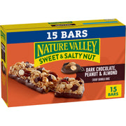 Nature Valley Sweet and Salty Nut Granola Bars, Dark Chocolate Peanut Almond, 24 Bars, 28.8 oz