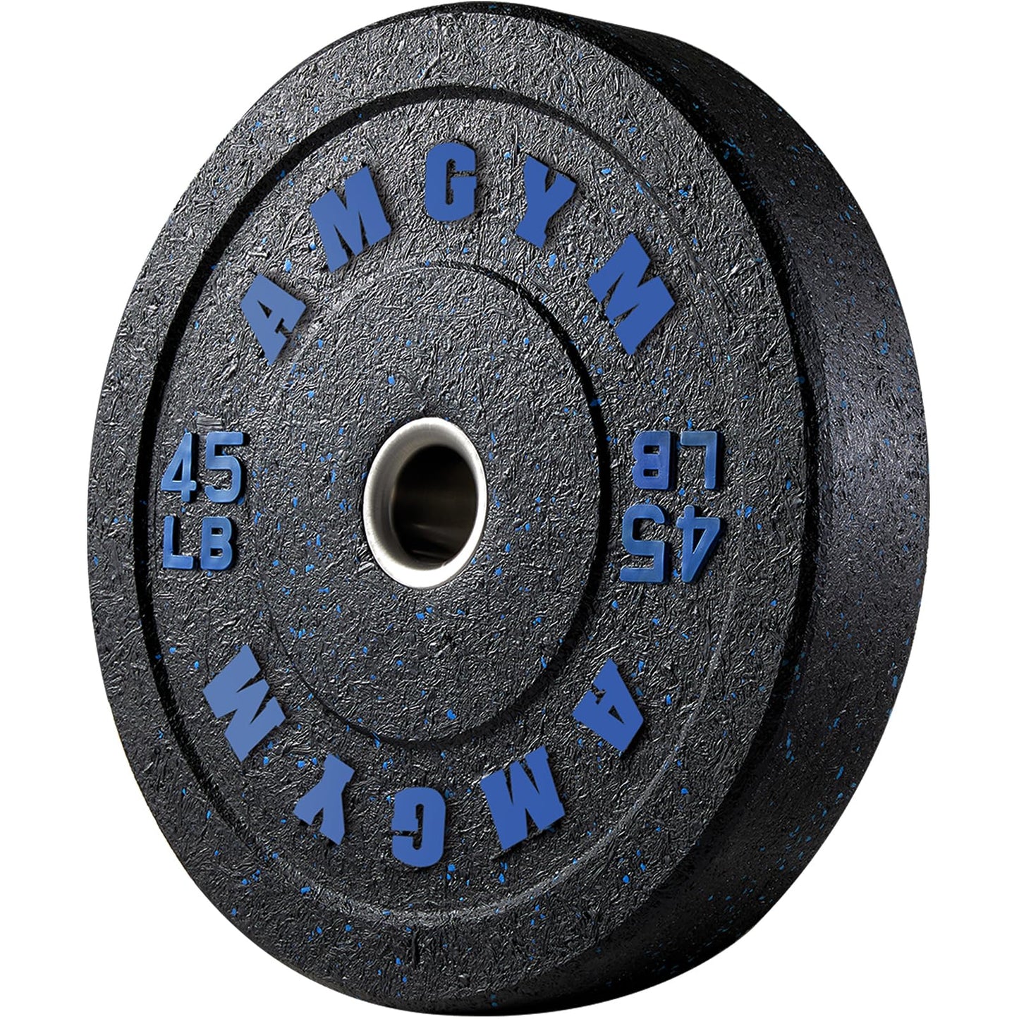 2 Inch Bumper Plates，10-500lbs，Barbell Rubber Olympic Weight Plates Set for Home Gym, Strength Training & Weight Lifting, Multiple Options Colors