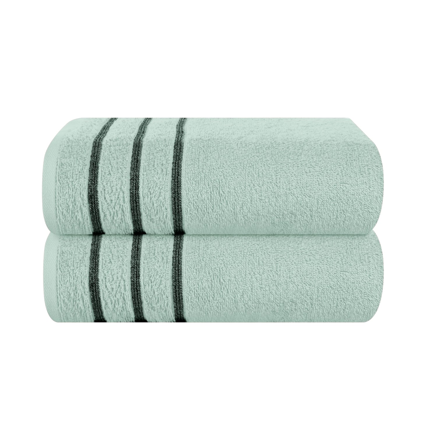 MyOwn Cotton 2 Pack Oversized Bath Towel Set 28x55 inches, Large Bath Towels, Ultra Absorbant Compact Quickdry & Lightweight Towel, Ideal for Gym Travel Camp Pool - Coral Orange, 71617